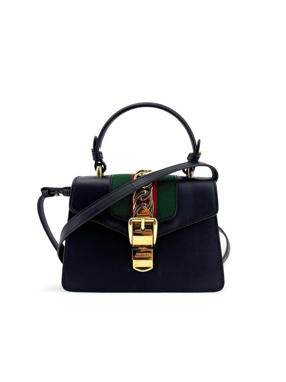 Fapis Gucci Sylvie Mini Top Handle Bag #352168F54B
